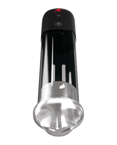 PDX Elite Blowjob Power Pump with Intermittent Suction and Crystal-Clear Tube