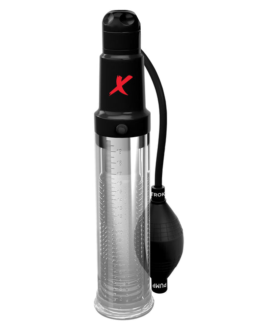 PDX Elite Suck-N-Pump Stroker with Dual Suction and Vibration