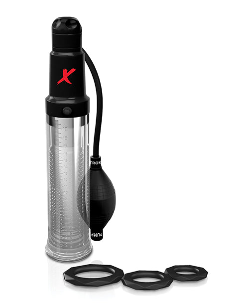 PDX Elite Suck-N-Pump Stroker with Dual Suction and Vibration