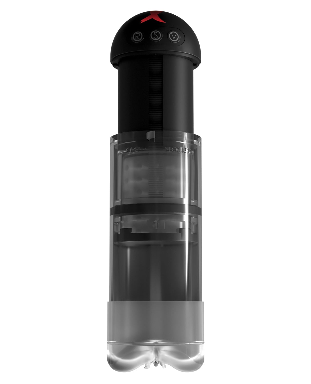 PDX Elite Extendable Vibrating Penis Pump with Suction & Adjustable Fit
