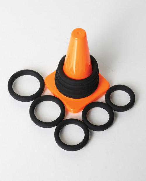 Perfect Fit Play Zone Ring Toss Kit with 14-Size Custom Silicone Cock Rings