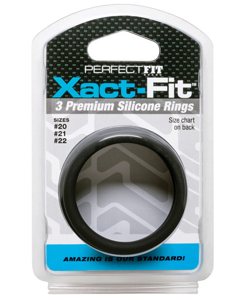 Perfect Fit Penis Enhancement Rings Three Sizes Graduated Design for Comfortable Performance