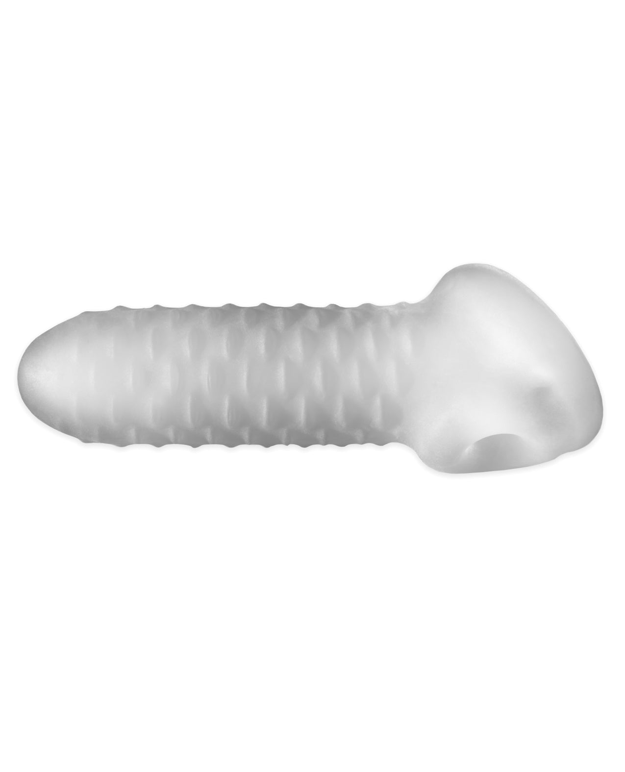 Fat Boy 5.5" Checker Plate Sheath with Textured SilaSkin in Clear