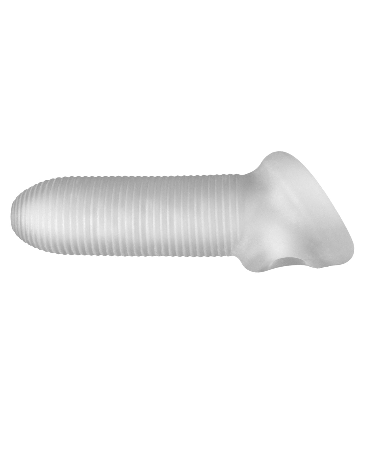 Fat Boy Micro Ribbed Sheath 5.5" Clear Penis Enhancement Sleeve