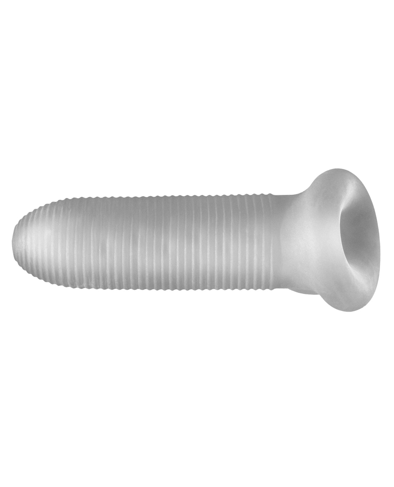 Fat Boy Micro Ribbed Sheath 5.5" Clear Penis Enhancement Sleeve