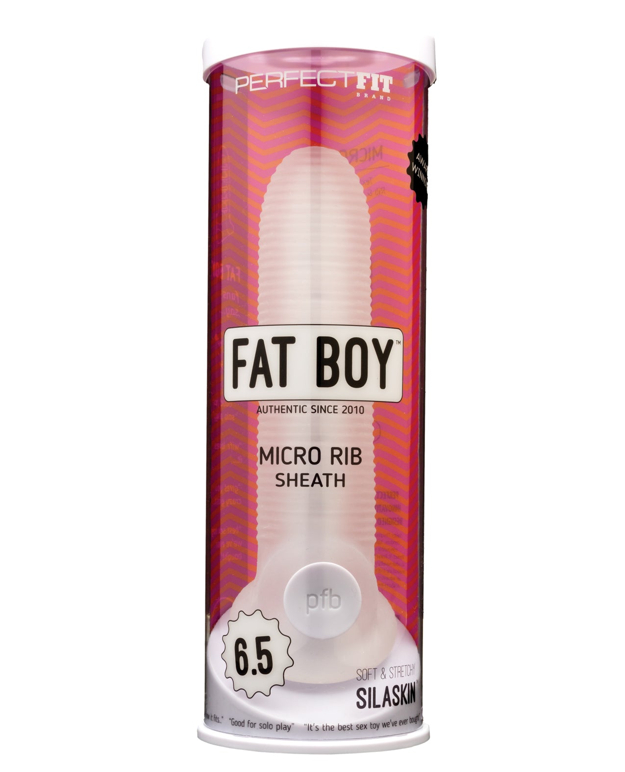 Perfect Fit Penis Enhancement Sheath Micro Ribbed SilaSkin for Added Girth and Intimate Enjoyment