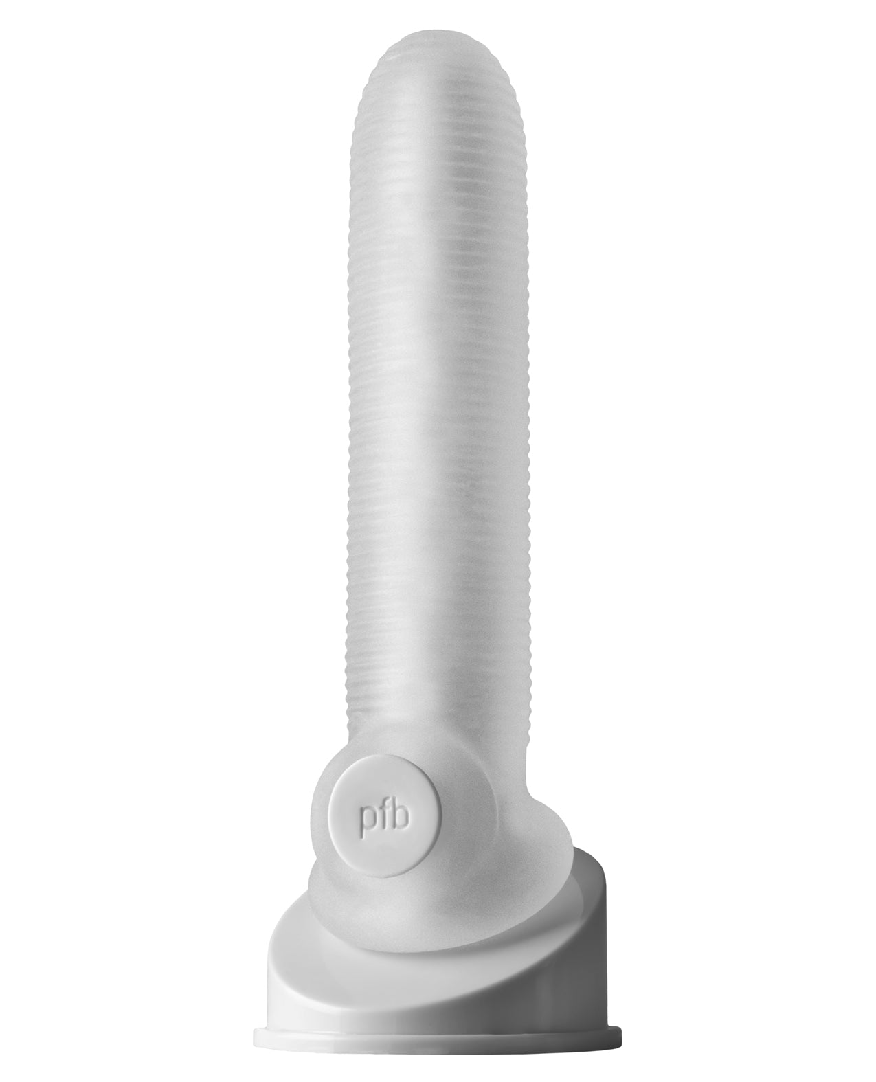 Fat Boy Micro Ribbed Sheath 7.5" – Girth-Enhancing Clear Penis Sleeve