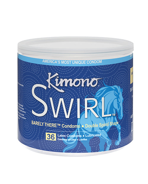 Kimono Condom Display Bowl Ultra-Thin Latex Swirl Texture for Enhanced Sensation and Convenient Access