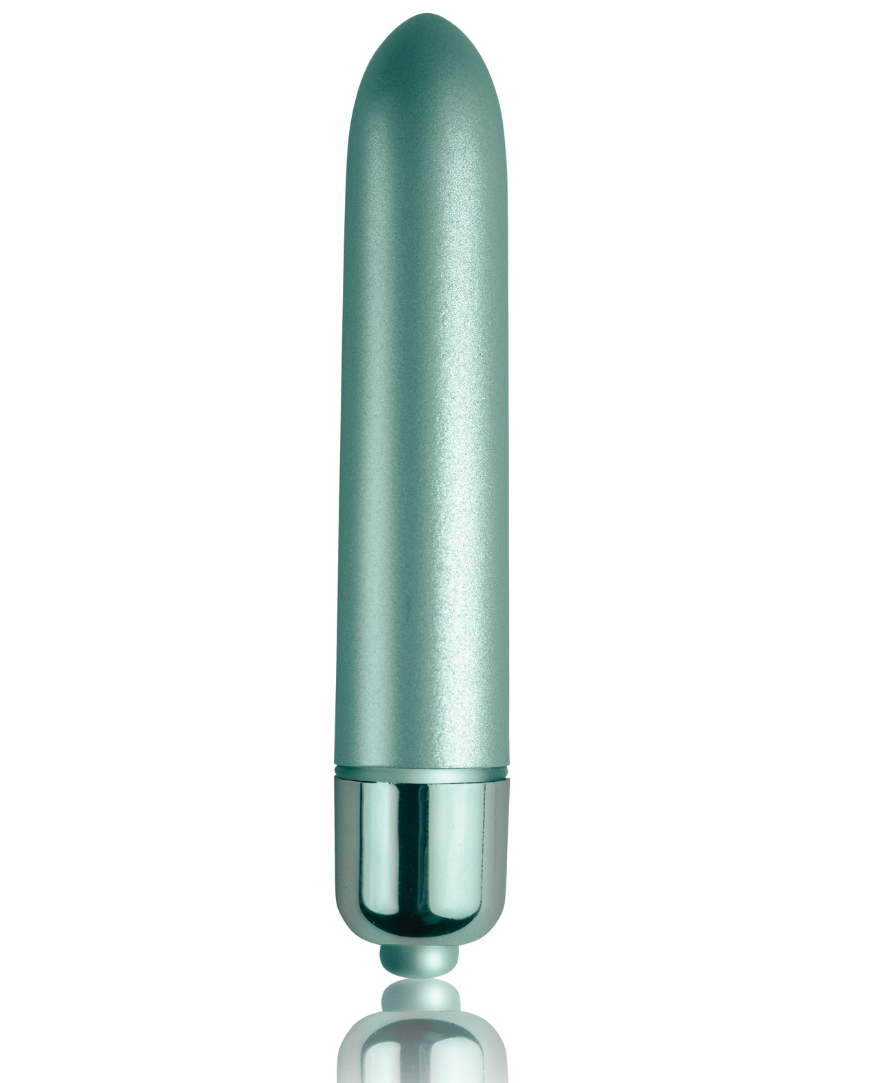 Touch of Velvet 10 Function Bullet Vibrator in Aqua Lily by Rocks Off
