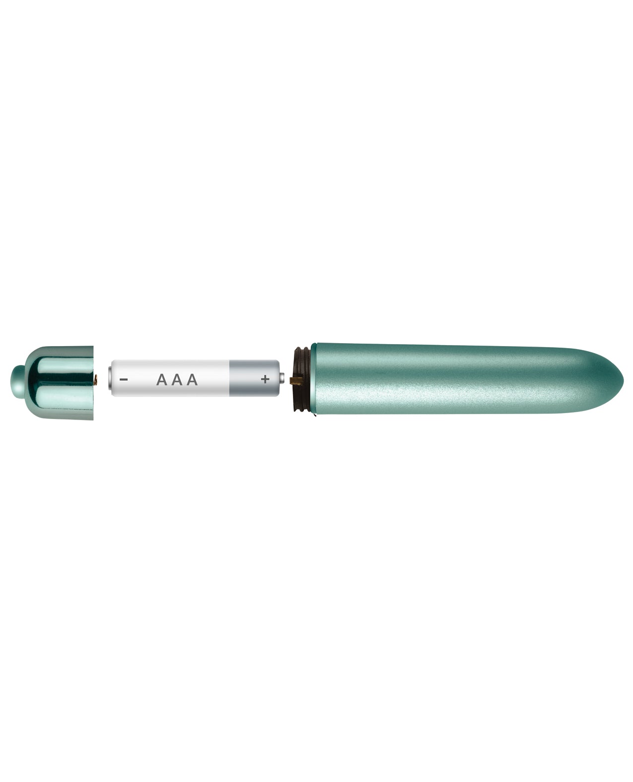Touch of Velvet 10 Function Bullet Vibrator in Aqua Lily by Rocks Off