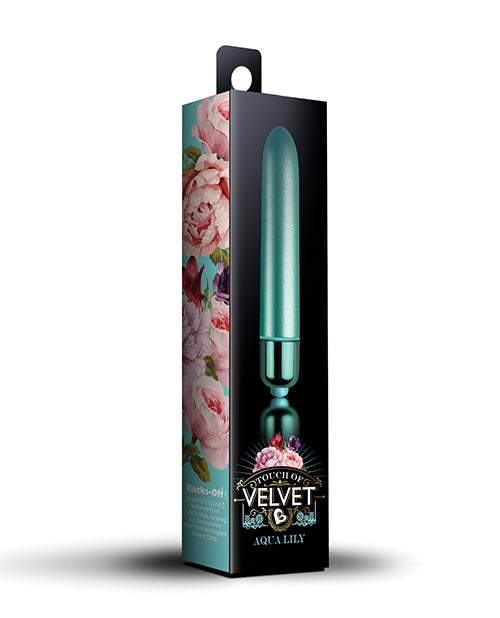 Rocks Off Stimulator Velvet Touch Design with 10 Vibration Functions for Targeted Intimate Stimulation