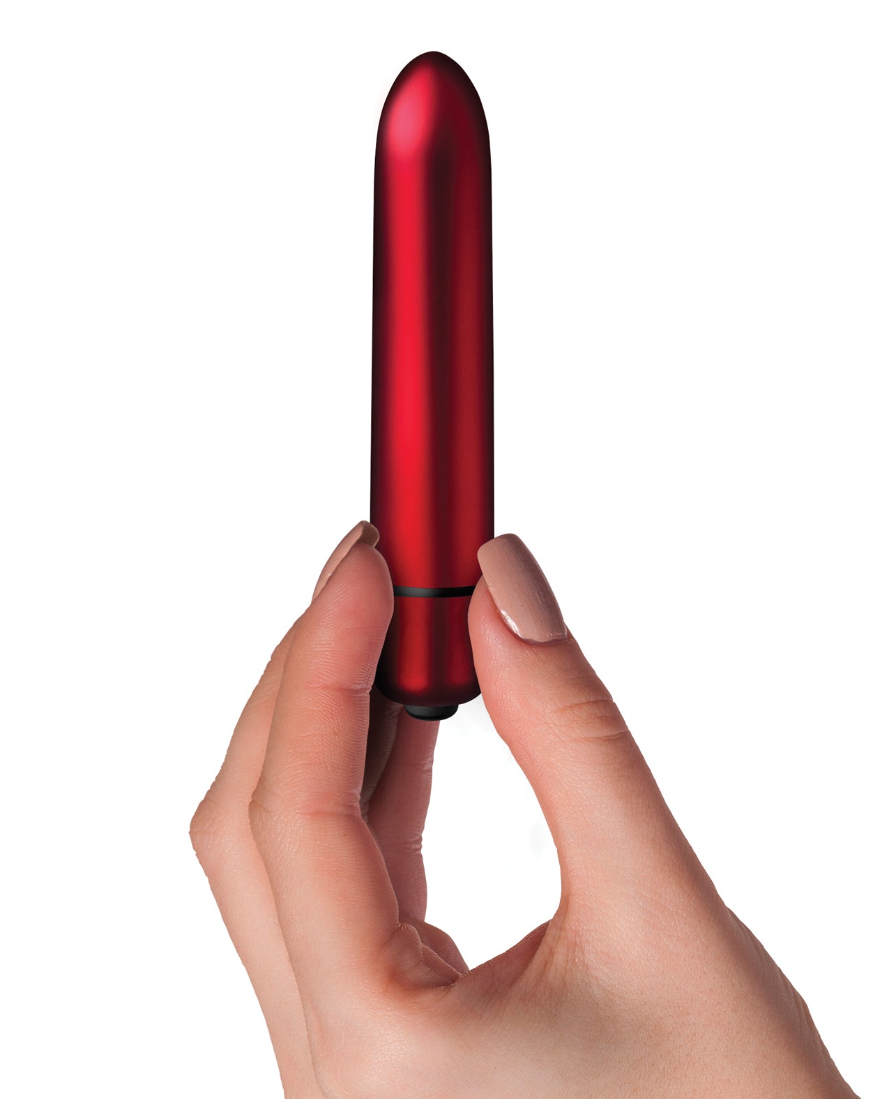Scarlet Velvet Bullet Stimulator with 10 Functions by Rocks Off