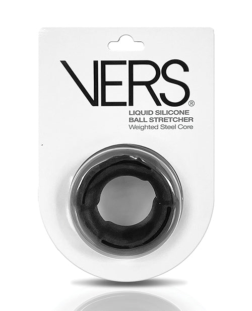 VERS Penis Enhancement Steel Weighted Ball Stretcher with Stretch Liquid Silicone for Enhanced Sensation and Prolonged Stamina