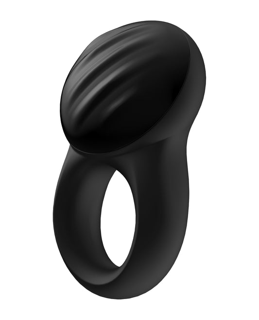 Satisfyer Penis Enhancement Ring with Ribbed Structure and Bluetooth App Control for Couples Pleasure