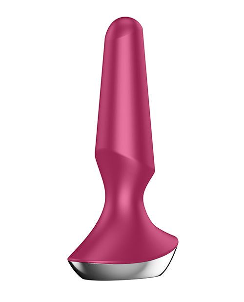 Satisfyer Anal Plug Silicone Dual Motor App-Controlled Waterproof Design for P-Point Stimulation