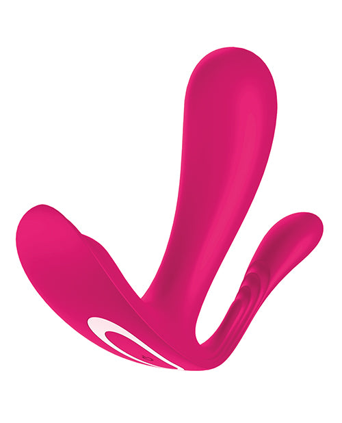 Satisfyer Stimulator Pink Wearable Vibrator Dual Motors and App Control for Discreet G-Spot and Anal Stimulation