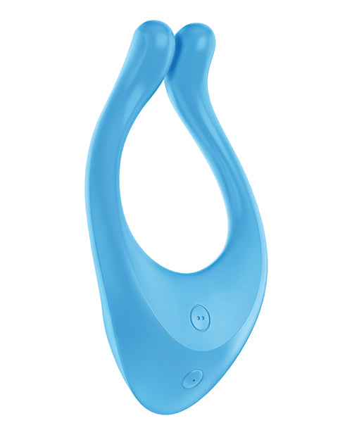 Satisfyer Endless Love Multi Vibrator in Flexible U-Shape - Blue