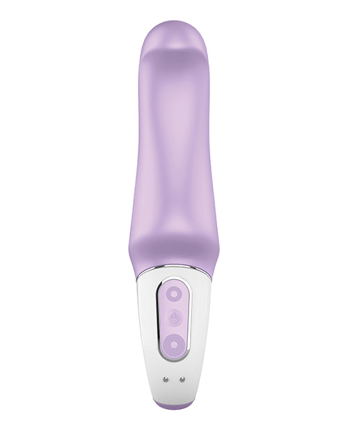 Satisfyer Vibes Charming Smile Violet Silicone Vibrator with Loop Handle