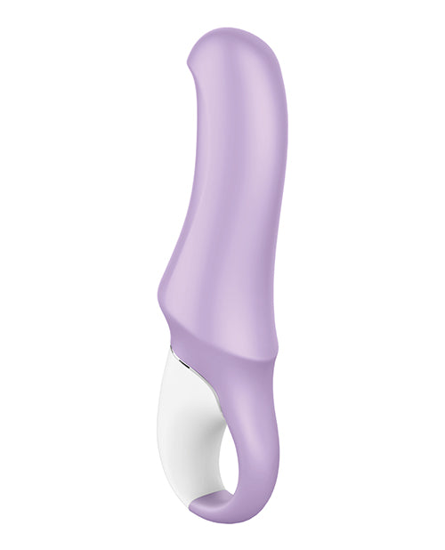 Satisfyer Vibes Charming Smile Violet Silicone Vibrator with Loop Handle