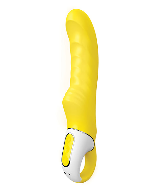 Satisfyer Vibrator Flexible Curved Shaft 12 Vibration Modes USB Rechargeable for Versatile Pleasure