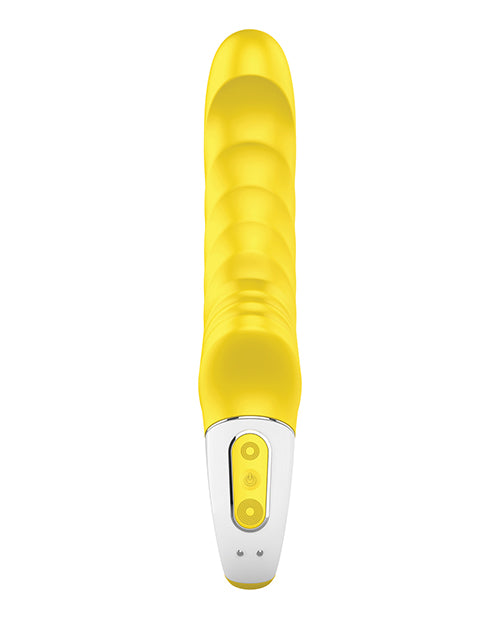 Satisfyer Vibes Yummy Sunshine Vibrator with Flexible Curved Shaft