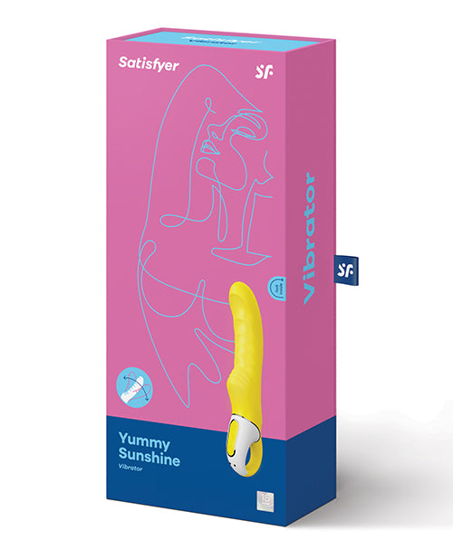 Satisfyer Vibes Yummy Sunshine Vibrator with Flexible Curved Shaft