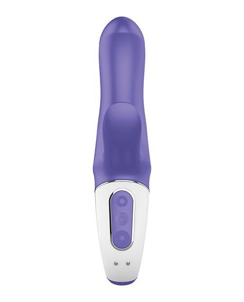 Satisfyer Vibes Magic Bunny Blue Silicone Dual Vibrator
