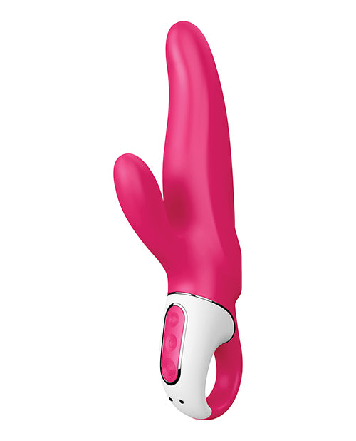 Satisfyer Vibrator Flexible Silicone Dual Motors with Looped Handle for Dual Stimulation and Intimate Use