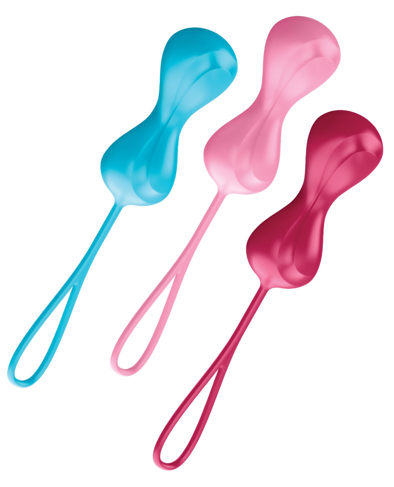 Satisfyer Kegel Exercise Balls Set Vibrating Silicone Weights for Pelvic Floor Training and Intimate Wellness