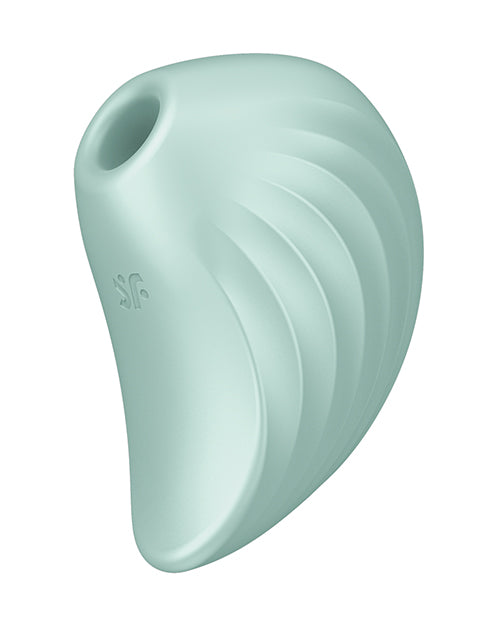Satisfyer Vibrator Mint Dual Motor Pressure Wave Design for Clitoral Stimulation and Waterproof Use