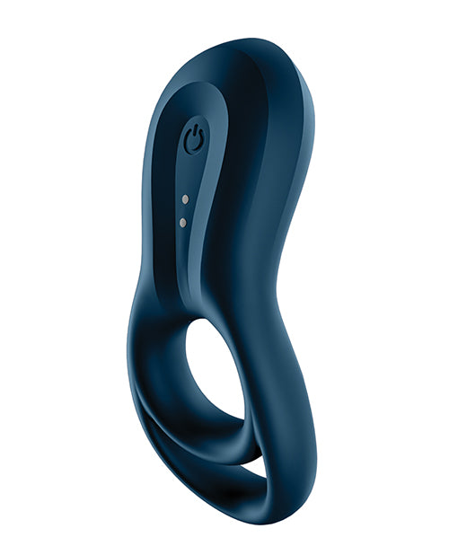 Satisfyer Penis Ring Dual Silicone Loops App-Controlled Vibrations for Enhanced Endurance
