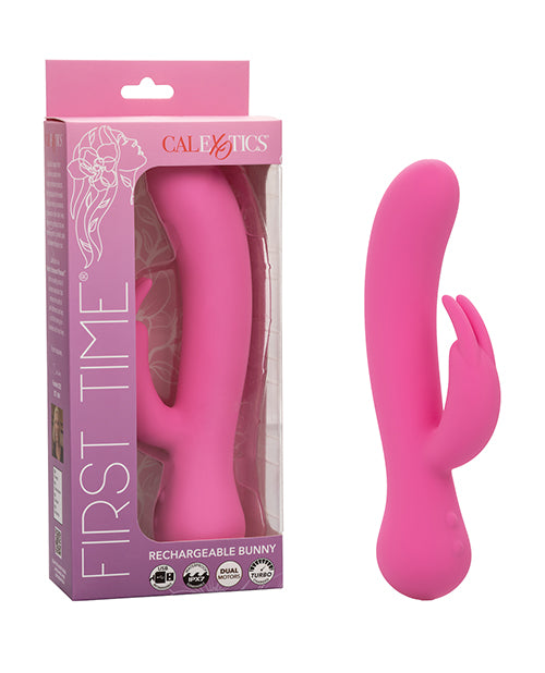 First Time Vibrator Rechargeable Dual Stimulation Turbo Boost Waterproof Design for Intimate Pleasure