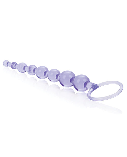 First Time Love Beads - Flexible Anal Beads with EZ Retrieval Ring