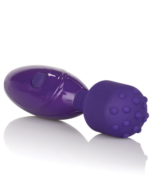 Tiny Teasers Nubby Purple Vibrator with Flexible Removable Tip