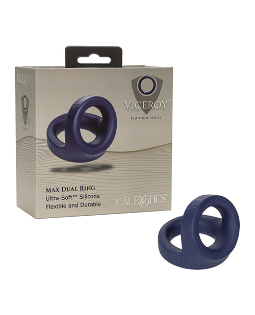 Viceroy Penis Enhancement Ring Ultra Soft Silicone Dual Enhancer for Erection Support and Stamina