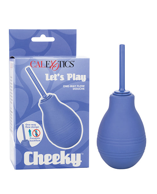 Cheeky Anal Douche with One-Way Valve and Leak-Resistant Nozzle for Hygienic Personal Cleansing