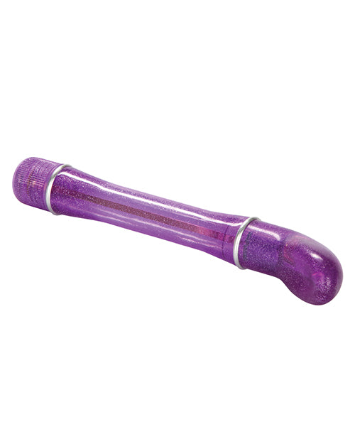Pixies Glider Waterproof Vibrator with Curved Tip in Purple