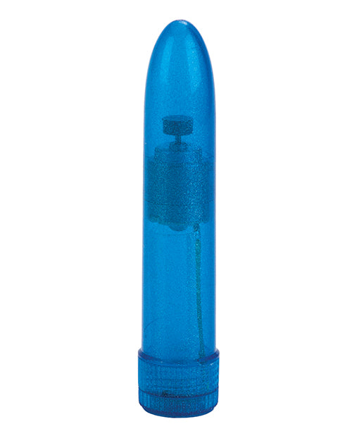Shane's World Sparkle Vibe Glitter Compact Vibrator in Blue