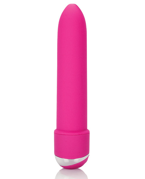 Classic Chic 7-Function Pink Mini Vibrator with Velvety Finish