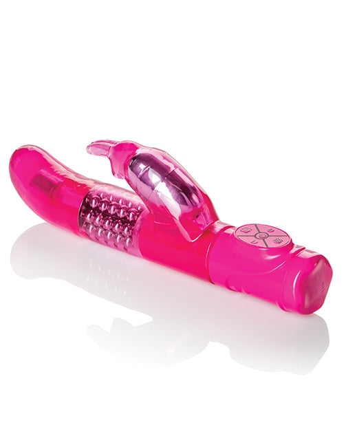 Advanced G Jack Rabbit Vibrator with Rotating Beads and Bunny Clitoral Teaser