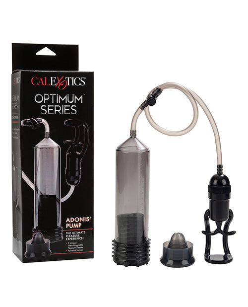 Optimum Series Penis Enhancement Pump with Silicone Donut and Dual Sleeves for Powerful Stimulation