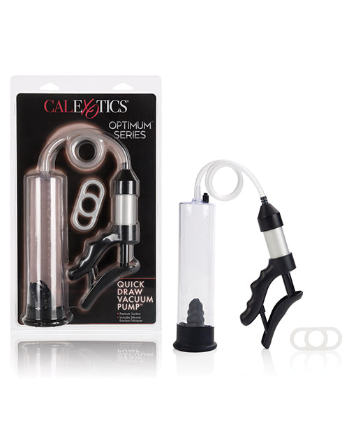 Optimum Series Penis Enhancement Vacuum Pump with Latex Sleeve and Silicone Commander for Effortless Enlargement and Firmer Erections