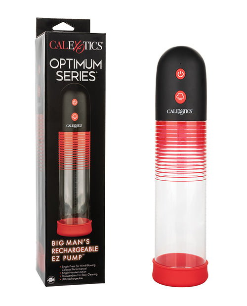 California Exotic Novelties Penis Enhancement Pump with Automatic Suction and Silicone Donut for Effortless Performance