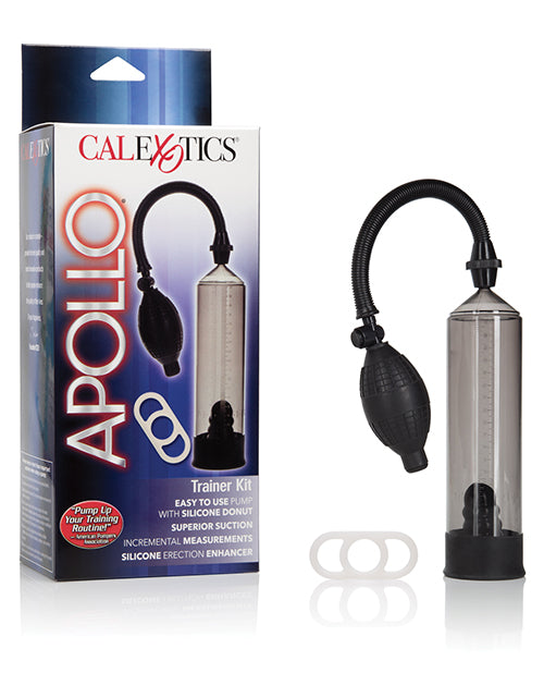 Apollo Penis Enhancement Pump Kit with Silicone Sleeve and Enhancer Ring for Erection Support