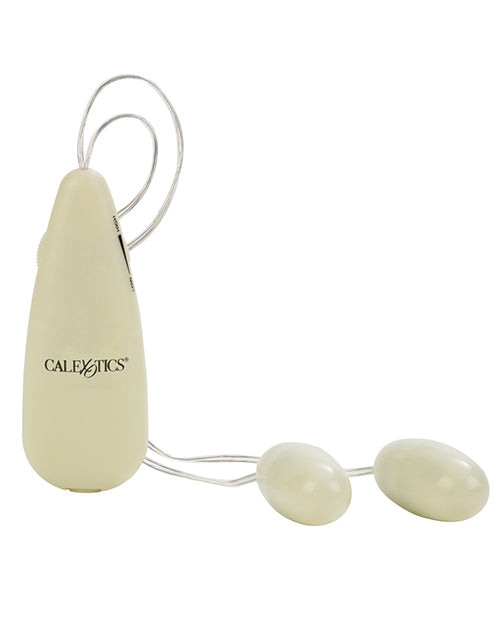 Glow-in-the-Dark Double Bullets Vibrating Stimulator with Multi-Speed Controls