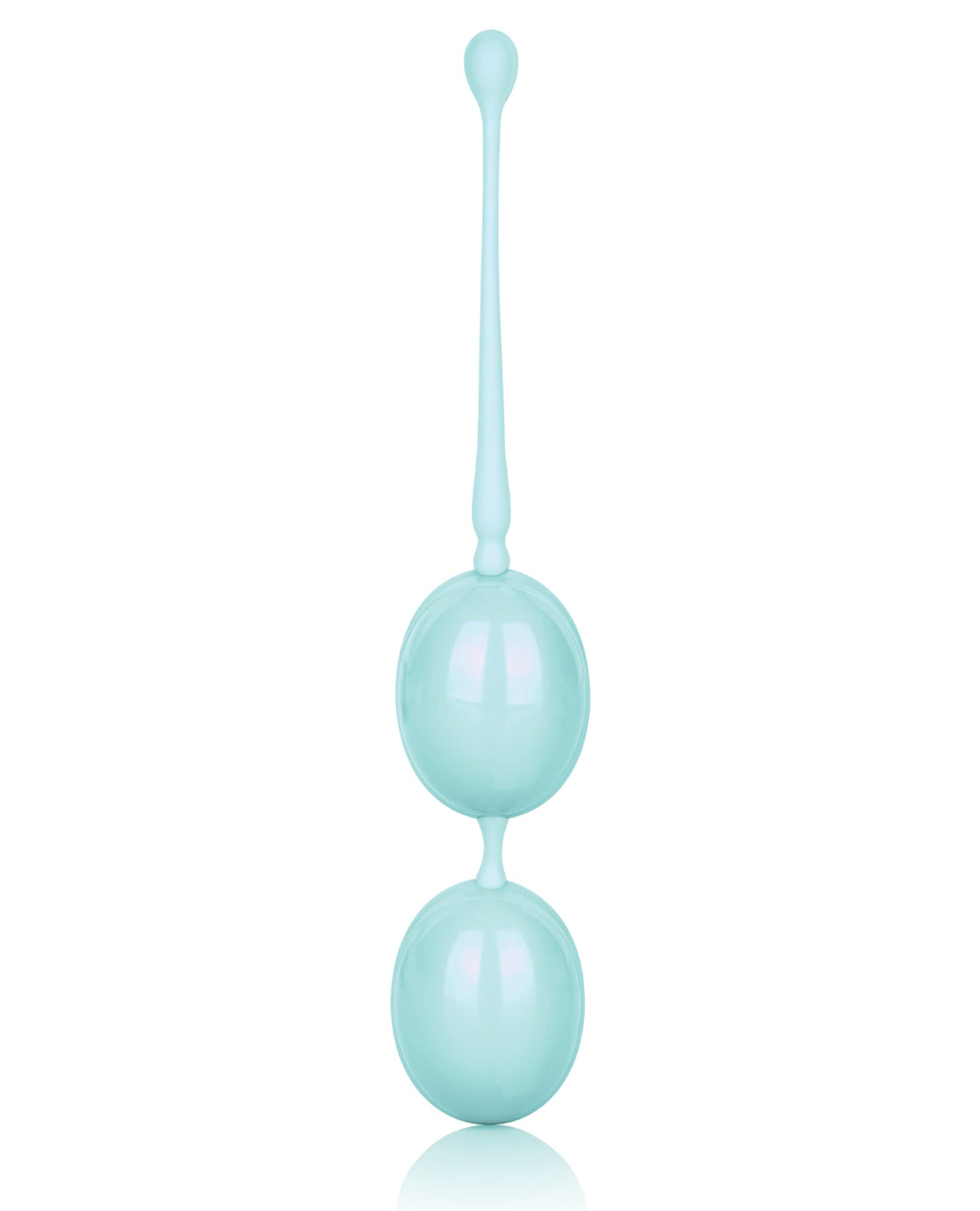Weighted Kegel Balls in Teal with Ergonomic Silicone Design