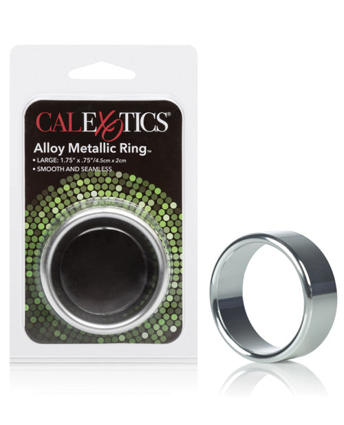 Rings! Penis Enhancement Metallic Ring Seamless Wide Band for Comfortable Intimate Support
