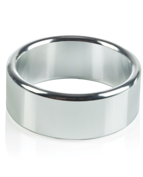 Large Alloy Metallic Penis Ring with Seamless Wide Band