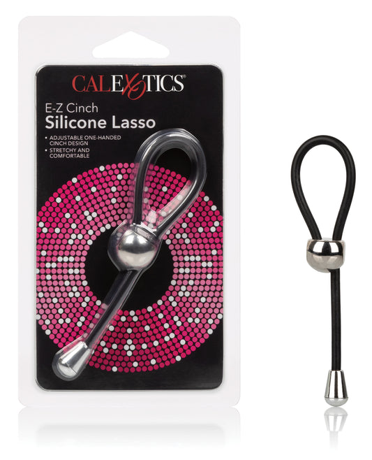 Rings! Penis Enhancement EZ Cinch Silicone Lasso Ring Adjustable Bead for Increased Pleasure and Stamina