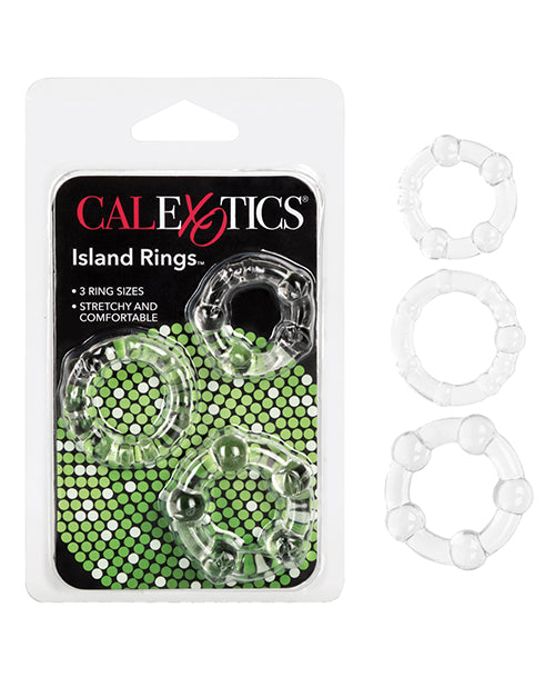 Rings! Penis Enhancement Stretchy Island Rings with Sensation Beads for Stamina and Stimulation
